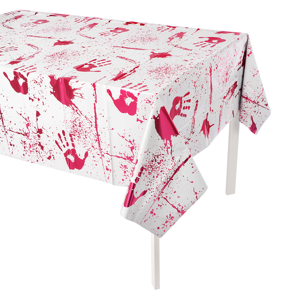 Скатерть "Кровавые руки" 130х180 см