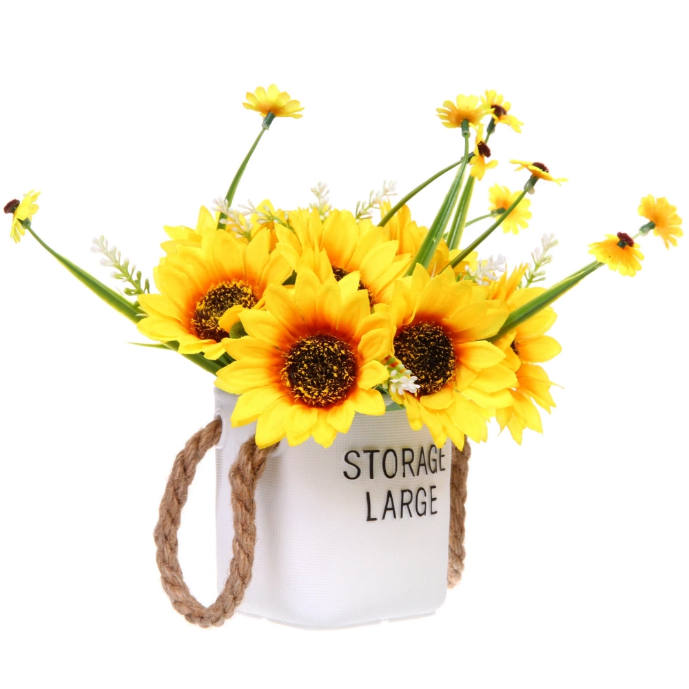 Цветочная композиция «Мечта» 10*20см Подсолнухи