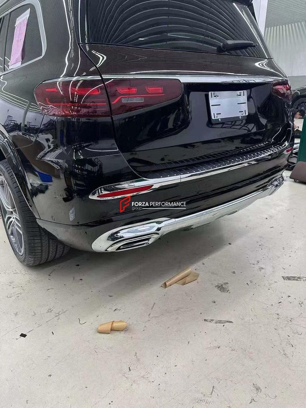 Обвес переделка для MERCEDES-BENZ GLS X167 2020+ АПГРЕЙД ДО GLS 600 MAYBACH 2024 РЕСТАЙЛИНГ Мерседес Бенц