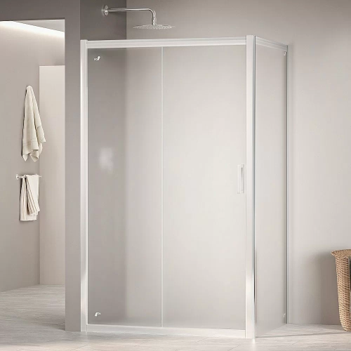 Душевой уголок RGW Passage PA-045 350804529-21 120x90 стекло матовое песоструй/профиль хром