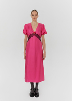 Плаье "Пион", фуксия