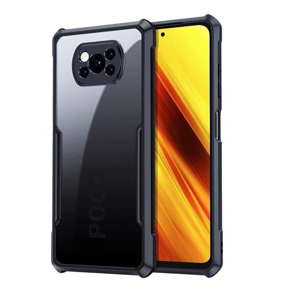 Чехол на Xiaomi Poco X3 / Poxo X3 NFC / Poco X3 Pro противоударный с усиленными углами