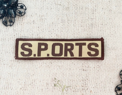 Пришивной элемент, р. 10х2,5 см