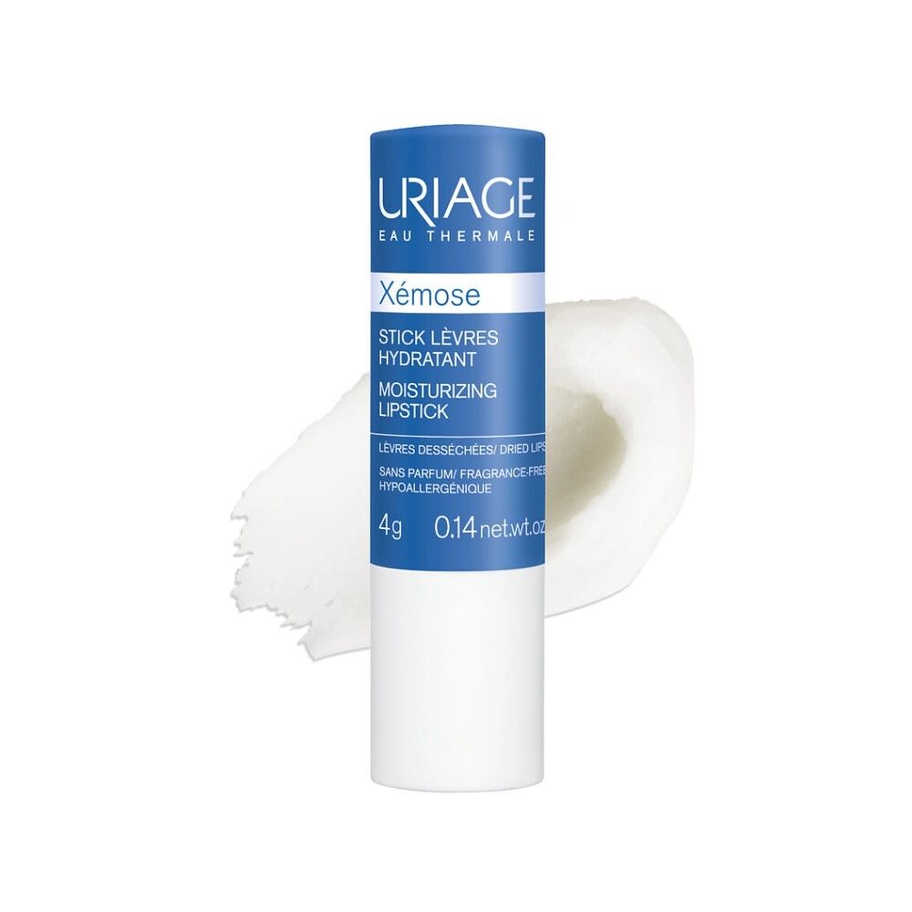 Uriage Xemose Moisturizing Lip Stick Увлажняющий стик для губ, 4 г