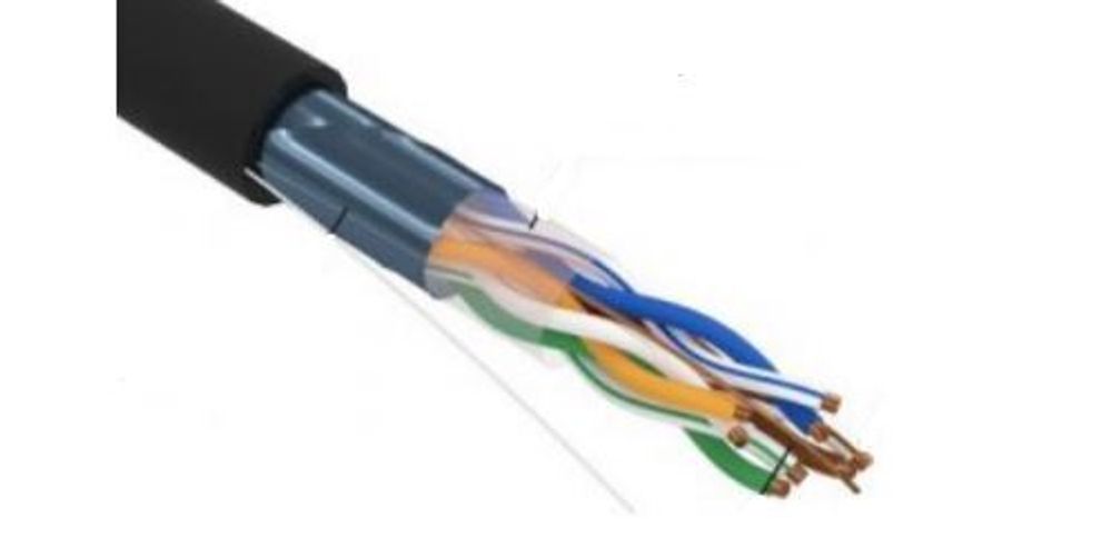 Кабель витая пара F/UTP 5e кат. 4 пары Rexant 01-0146-R