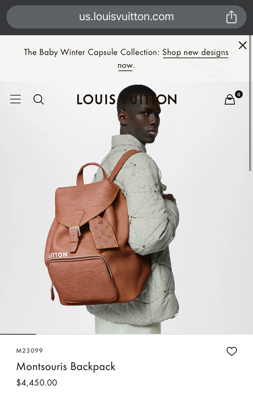 Рюкзак Louis Vuitton Montsouris