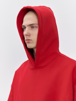 Худи с начесом (красный)