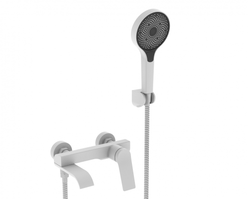 343531-F Смеситель од. для ванны кор. (БЕЛЫЙ) ViEiR (8/1шт)