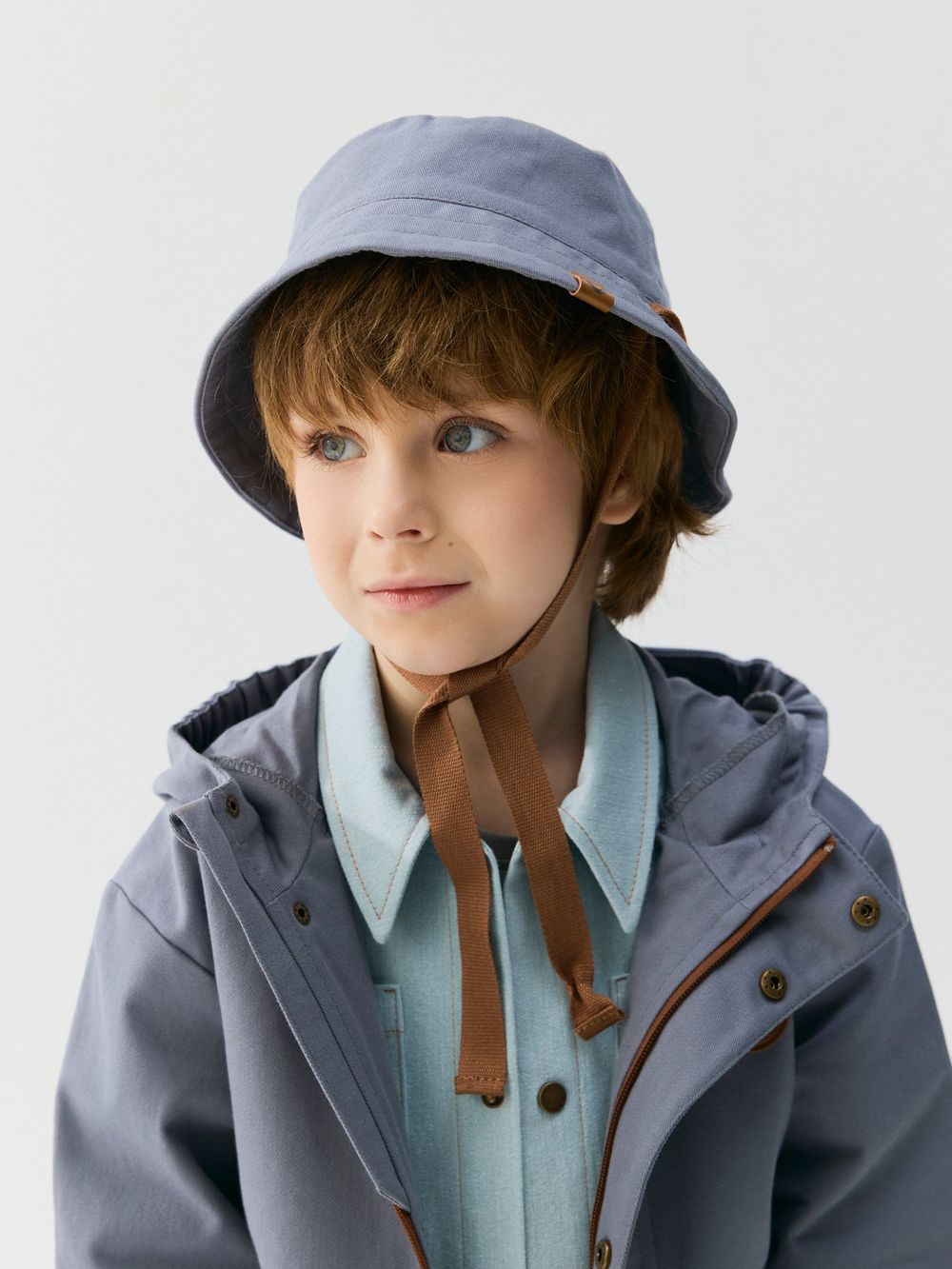 Панама хлопковая "Графит"