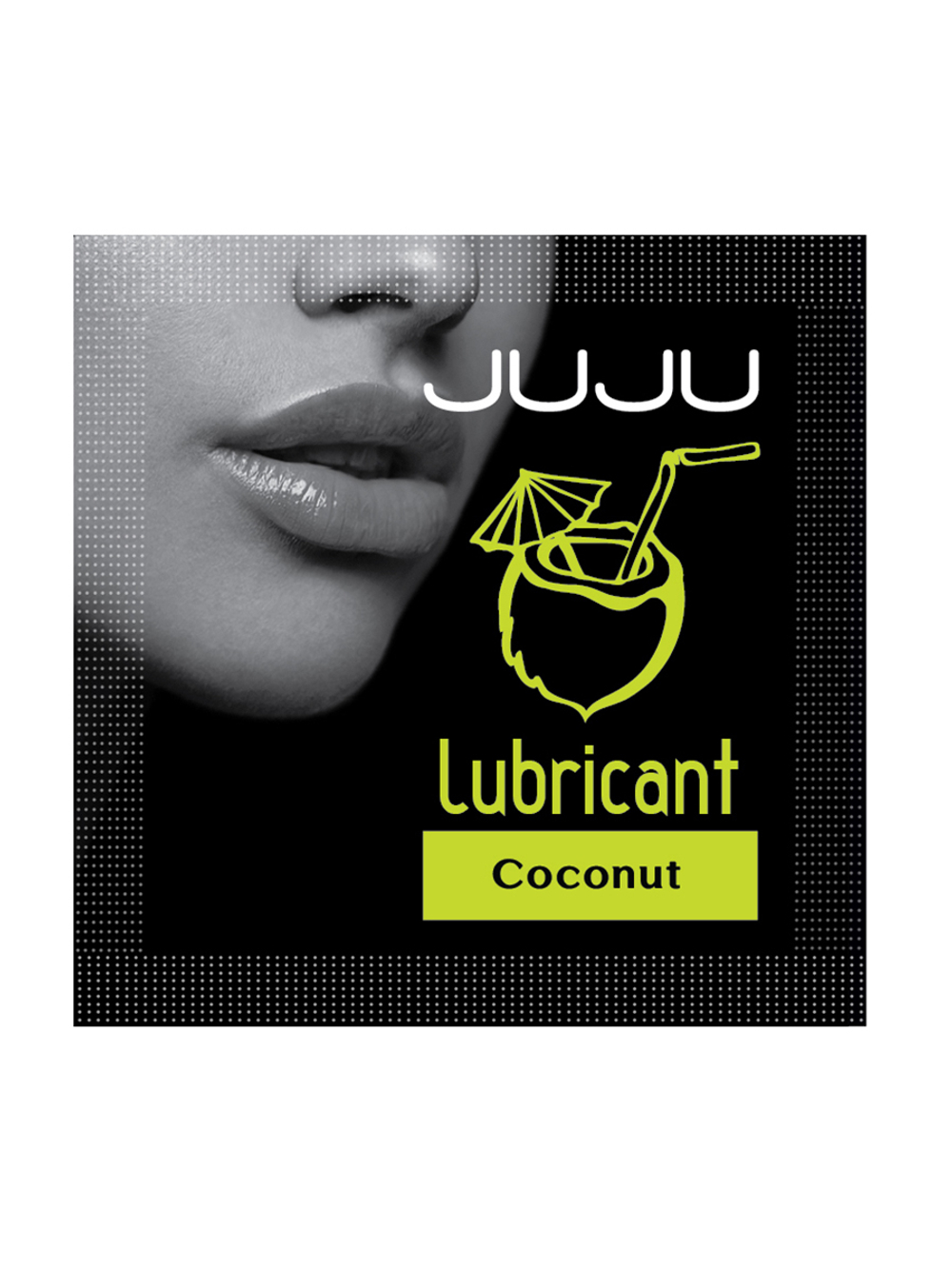 Съедобный лубрикант JUJU со вкусом кокоса Саше 3ml 7715JU