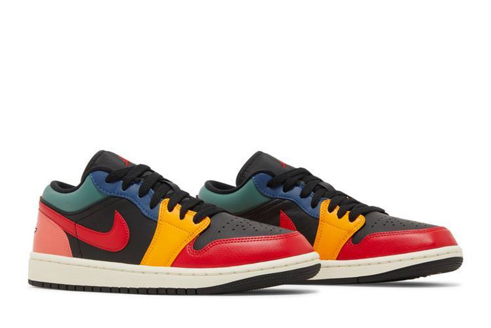 Кроссовки Jordan Air Jordan 1 Low "Black Multi" (Женская размерная сетка)