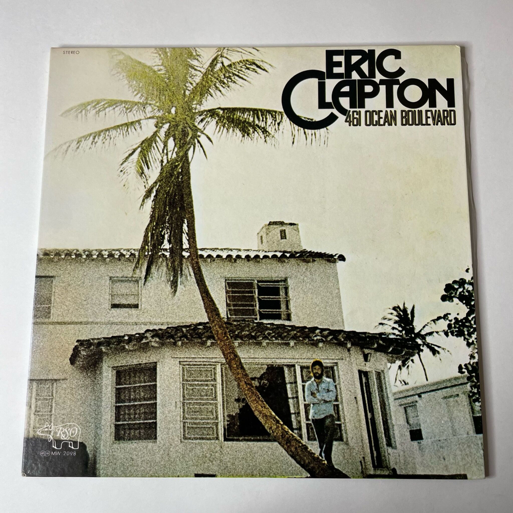 Винтажная виниловая пластинка LP Eric Clapton 461 Ocean Boulevard (Japan 1974) (No Obi) I Shot The Sheriff