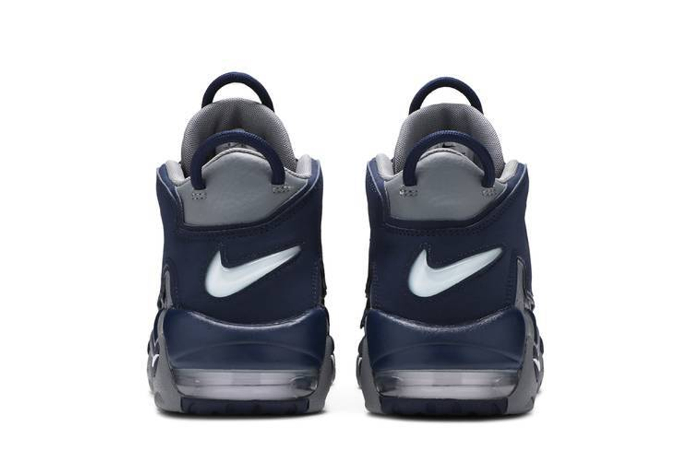 Кроссовки Nike Air More Uptempo "Cool Grey Midnight Navy"