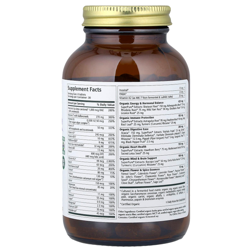 Pure Synergy, Vita-Min-Herb®, мультивитамины для женщин, 120 таблеток