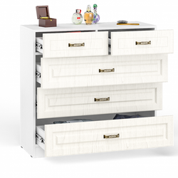 Комод Ливерпуль Белый/Ясень ваниль 10.103.01