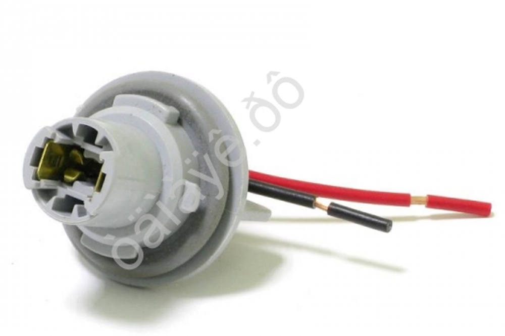 Патрон лампы W16W (W2.1x9.5d) безцок с проводом 26608