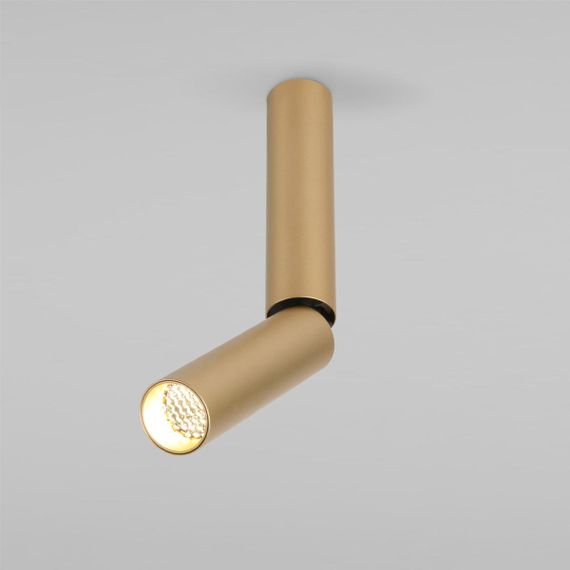 Светодиодный спот Elektrostandard Pika 25029/Led золото a061110