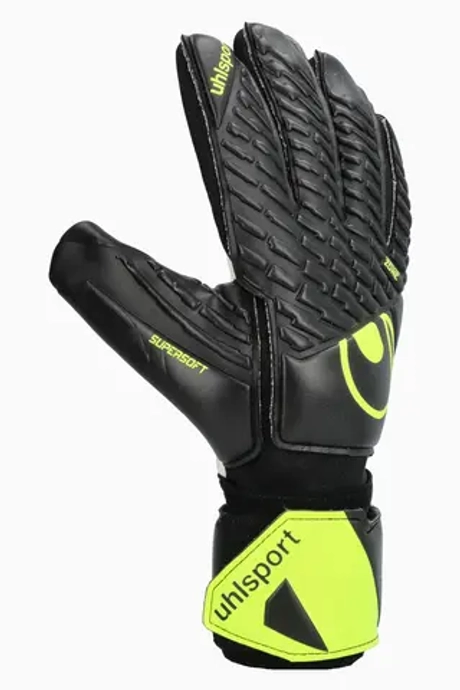 Вратарские перчатки Uhlsport Fangmaschine Soft Flex Frame HN Junior - черный