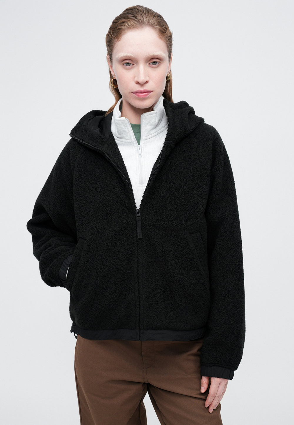 Carhartt WIP Флисовая куртка - Чёрный