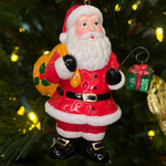 Дед Мороз фарфоровый, 10 см