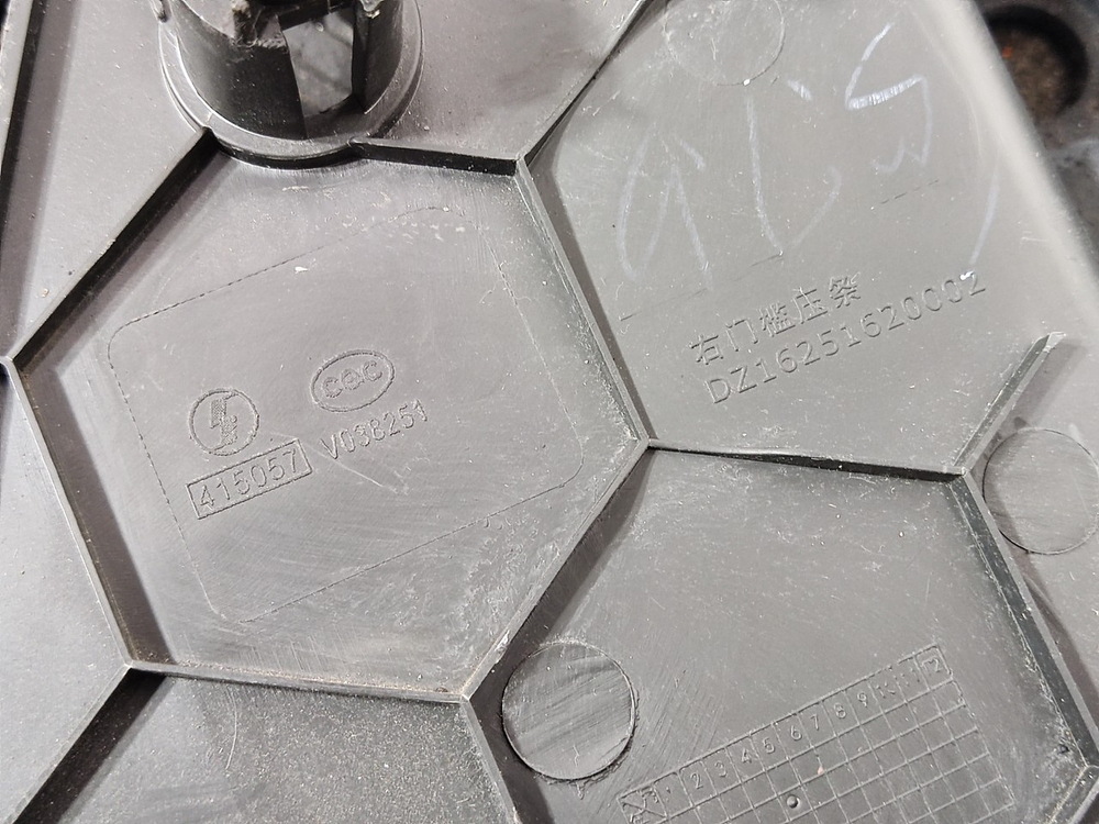 Накладка порога правая 2023г.