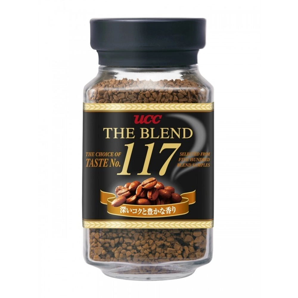 Кофе растворимый Коллекция 117 UCC в стеклянной банке
