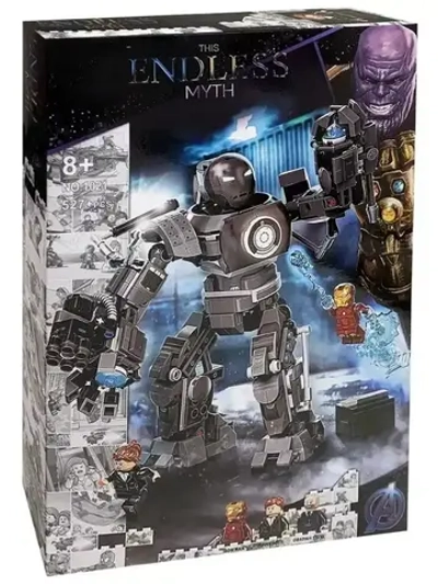 Конструктор Марвел схватка с Железным Торговцем 527 деталей