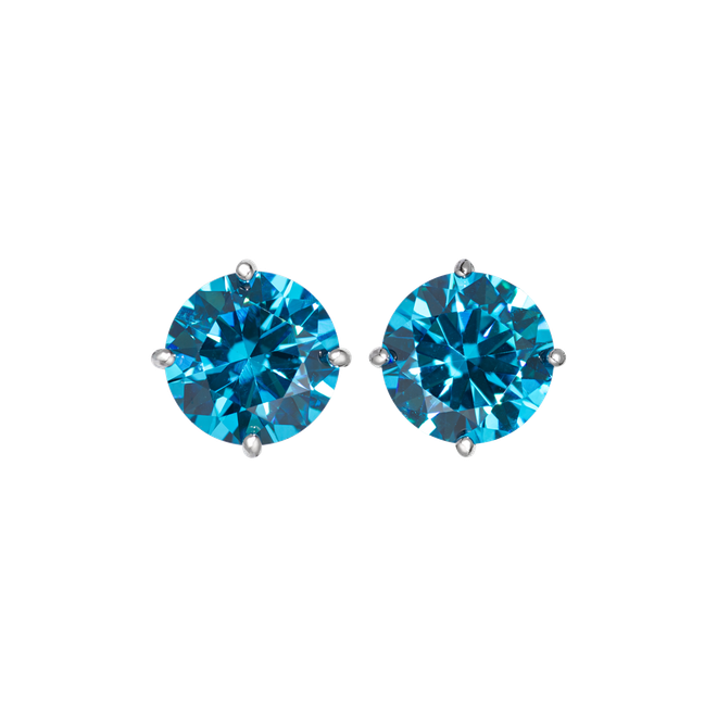 Серьги пусеты Topaz S