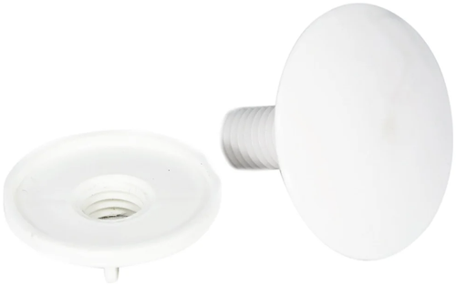 Заглушка на умывальник 50мм белая