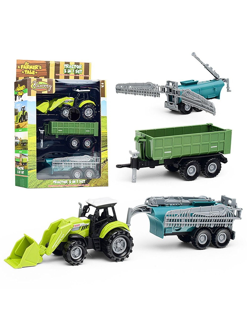Игрушка Трактор Сельскохозяйственный (550-26P)