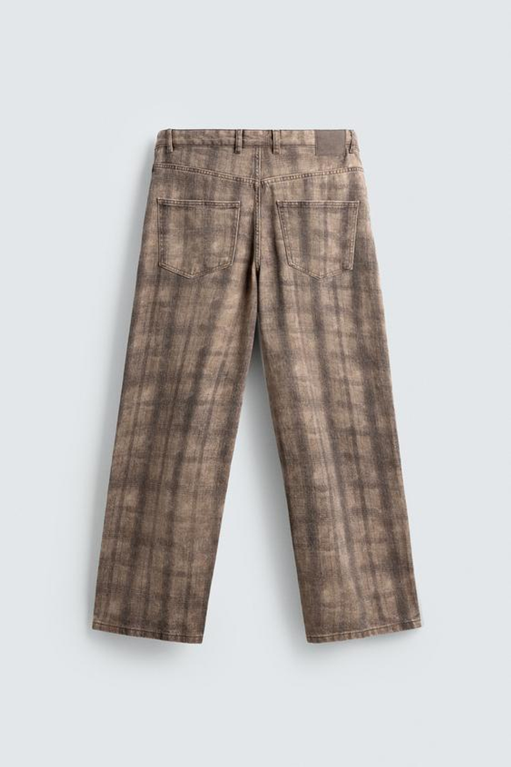 ZARA ДЖИНСЫ BAGGY FIT, С ПРИНТОМ