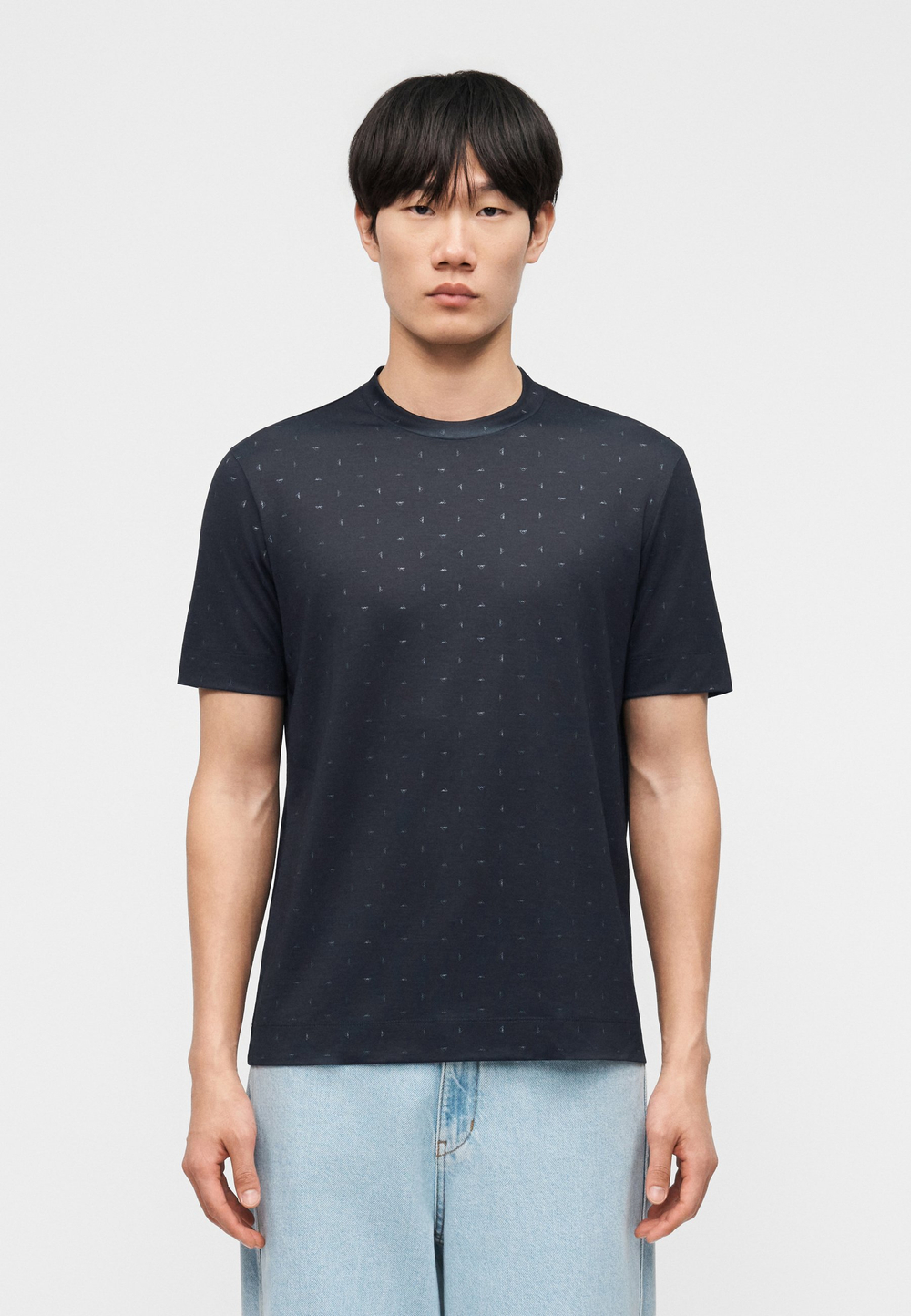 Emporio Armani Футболка с принтом - Чёрный