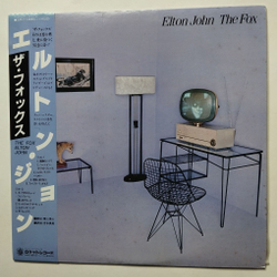 Винтажная виниловая пластинка LP Elton John The Fox (Japan 1981)