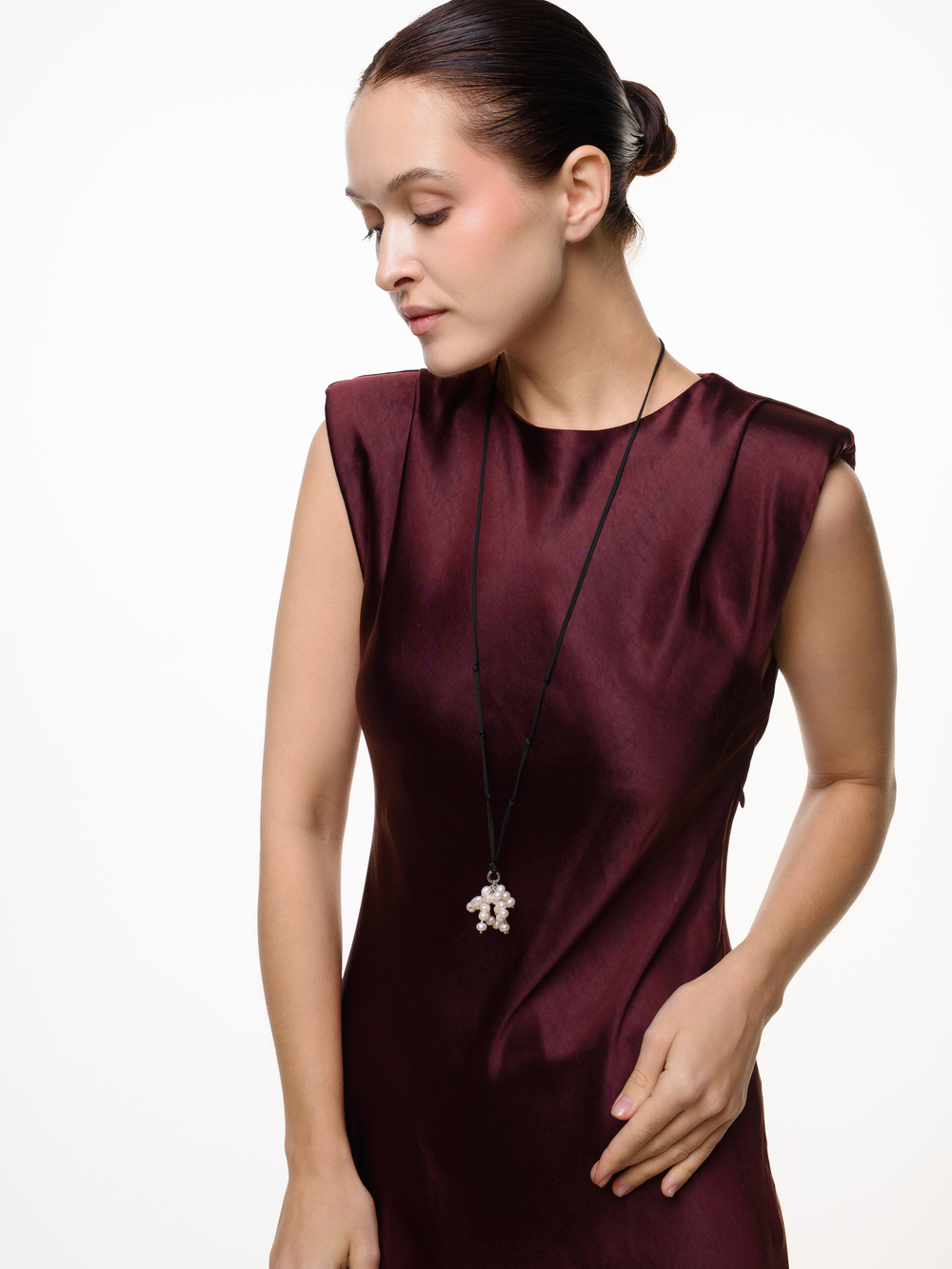 Колье "Cord Brush"