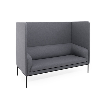 LIRO High 2м диван,ткань шерст СЕРЫЙ