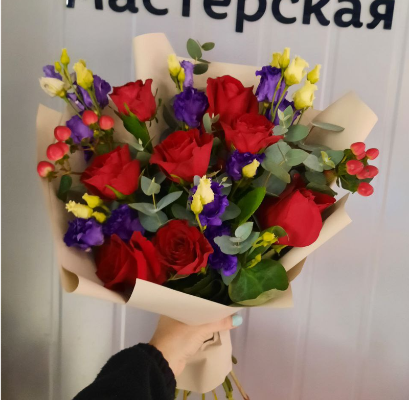 Букет "Цветочный фейерверк" Букет "Цветочный фейерверк"