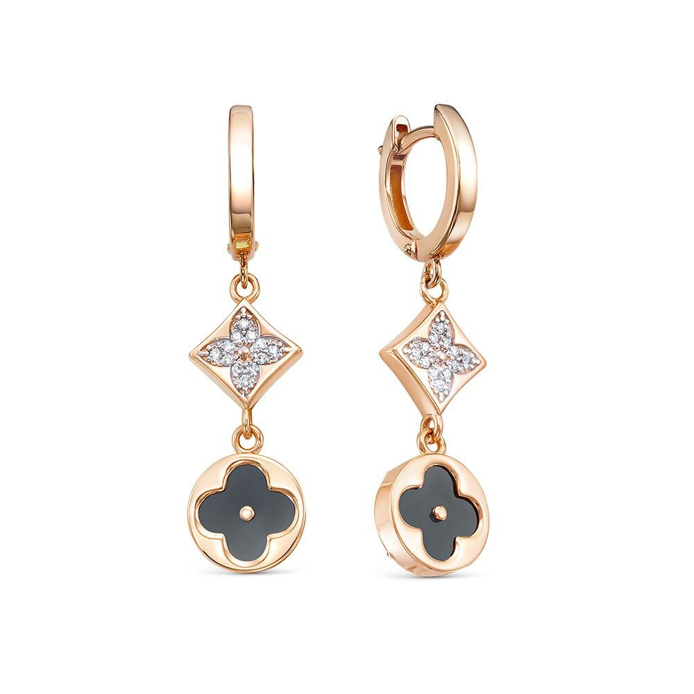 Серьги из золота 585 пробы