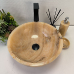 Раковина из оникса Bowl Sunset TinLip BO-63006 40*40*15 140