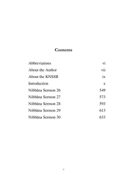 Nibbana-The Mind Stilled. Volume 6 | Ven Bhikkhu K Nanananda