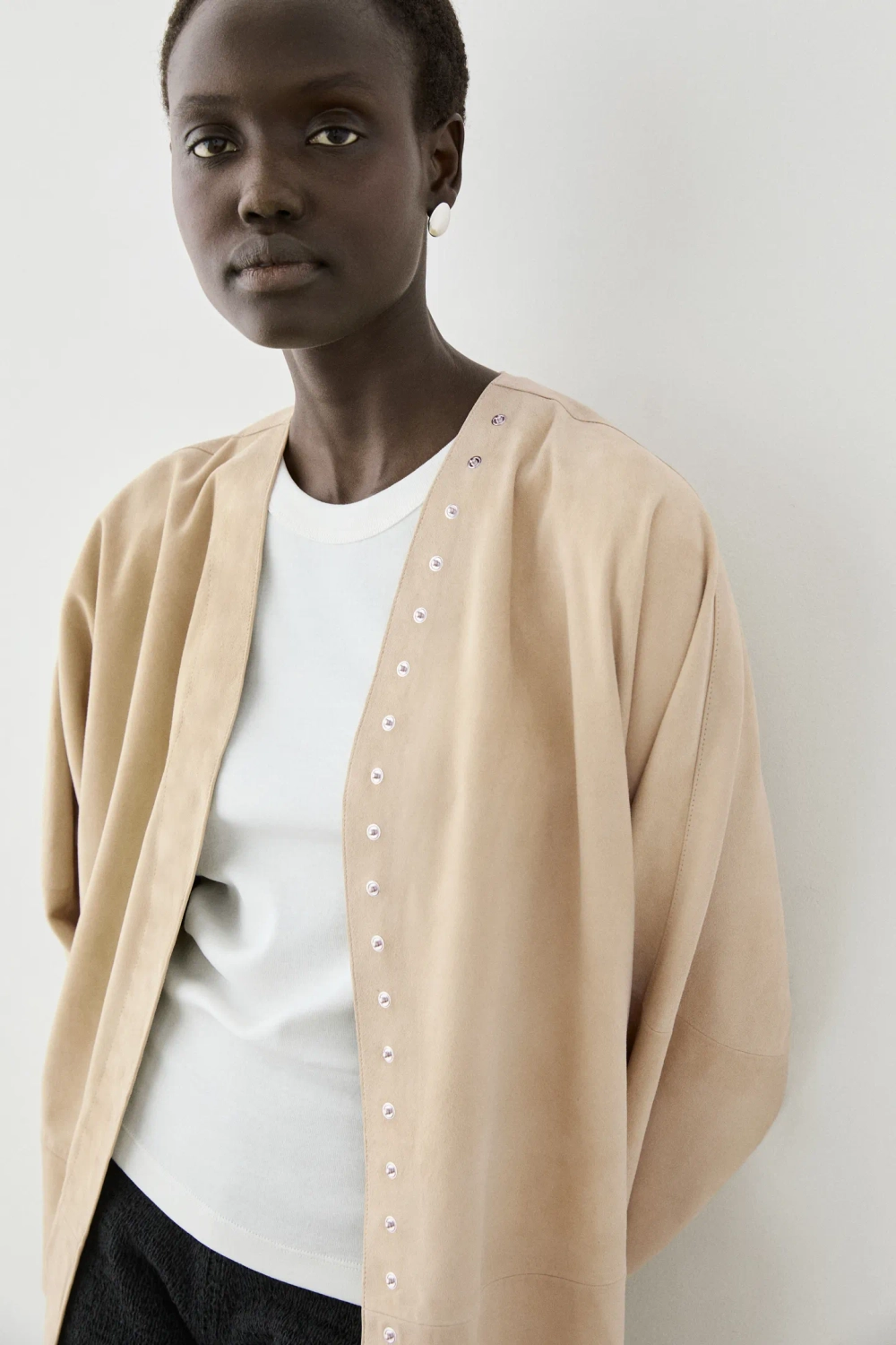 Massimo Dutti Асимметричные серьги, серебристый