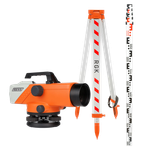 Комплект - оптический нивелир RGK N-55, рейка RGK TS-7 и штатив RGK S6-N N55S6TS7