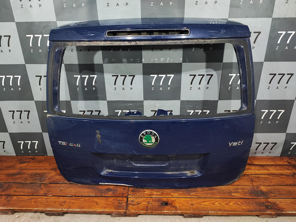 Крышка багажника Skoda Yeti 09-14 Б/У Оригинал 5L6827025D