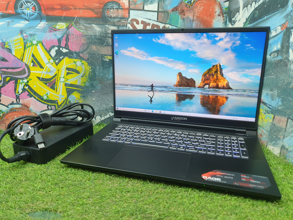 Ноутбук ARDOR i7-13/16Gb/RTX 4070 8Gb/2.5K/165Hz/RAGE X17-I7ND311