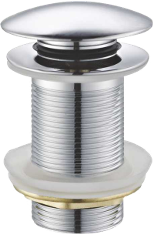 Донный клапан без перелива (хром) HANSEN