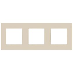 Рамка для розеток и выключателей ЭРА Серия 12 12-5203-02 на 3 поста, Классик, слоновая кость