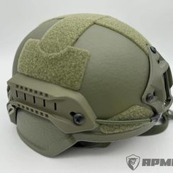 Шлем FAST Ops-Core с ушами, с системой регулировки Венди, олива