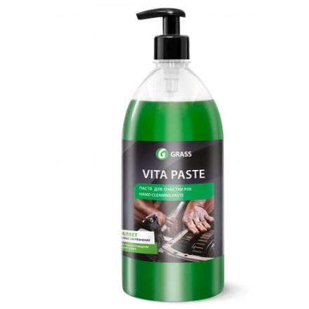 Мыло жидкое Vita Paste ПРОФИ 1л (флакон) от сил.загр GraSS