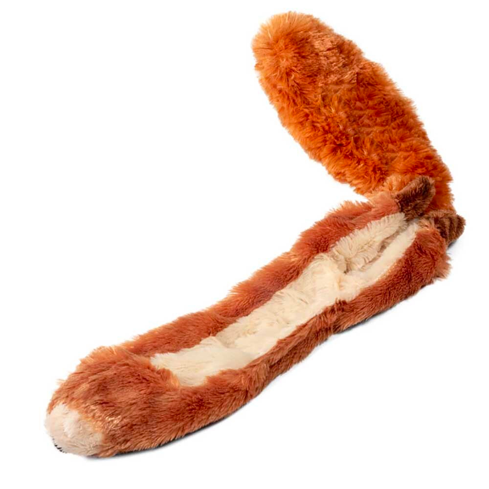 Игрушка "Белка" (с 2 пищалками) 61 см (ткань, пластик) - для собак (GiGwi 75012)
