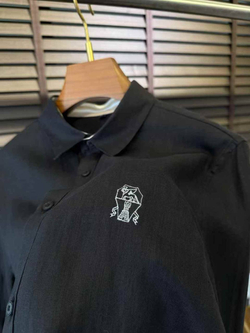 Льняная рубашка Brunello Cucinelli