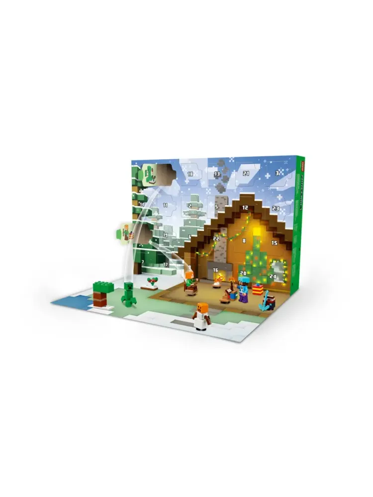 Конструктор Minecraft 21280 Адвент-календарь 2025